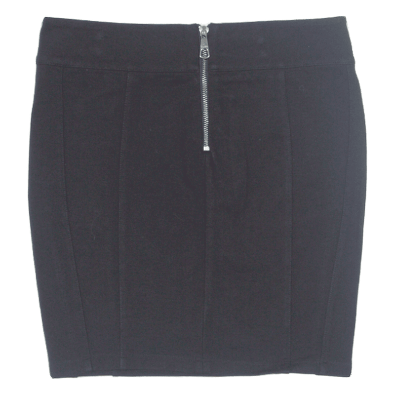GUESS Short Mini Skirt Black Viscose Womens S