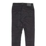 LEVI'S 710 Black Denim Slim Skinny Jeans Womens W23 L30