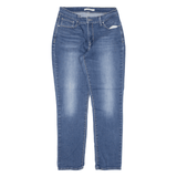 LEVI'S Mid Rise Jeans Blue Denim Slim Skinny Womens W29 L30