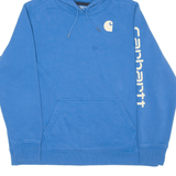 CARHARTT Relaxed Fit Hoodie Blue Pullover Womens 2XL