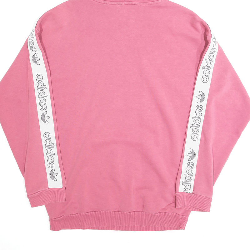 ADIDAS Pink Pullover Relaxed Hoodie Womens XXS