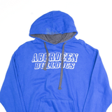 PRO-AD SPORTS Aberdeen Bulldogs Blue 90s Pullover USA Hoodie Mens M