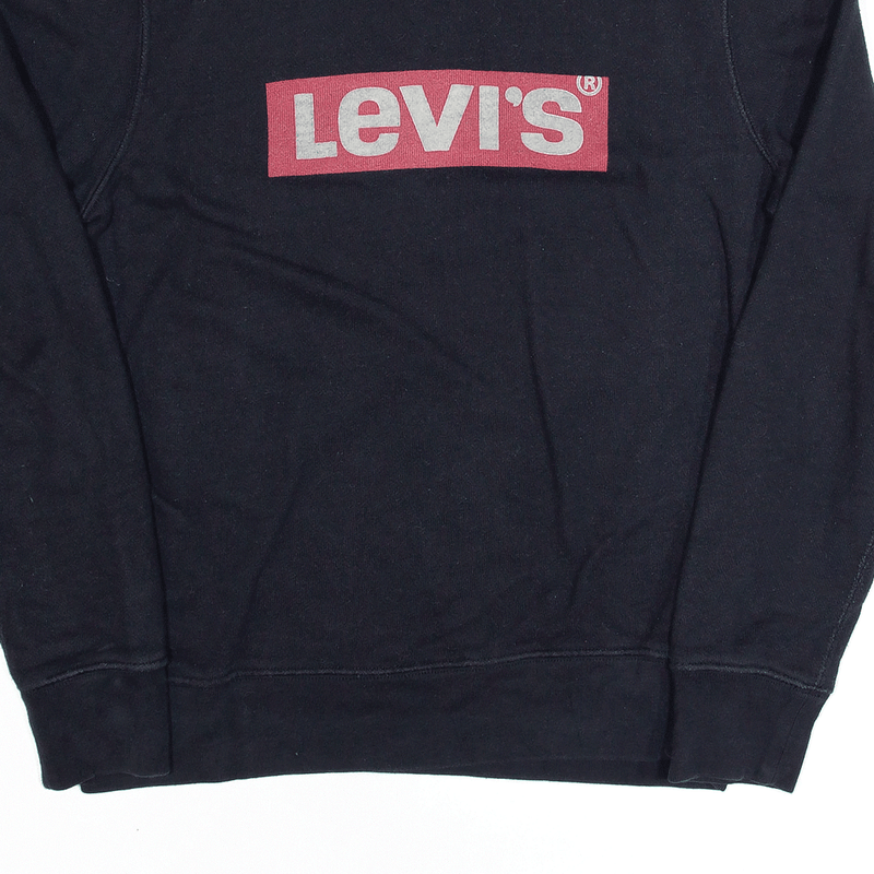 LEVI'S Black Sweatshirt Mens S