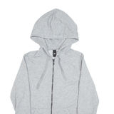 ADIDAS Hoodie Grey Full Zip Womens S