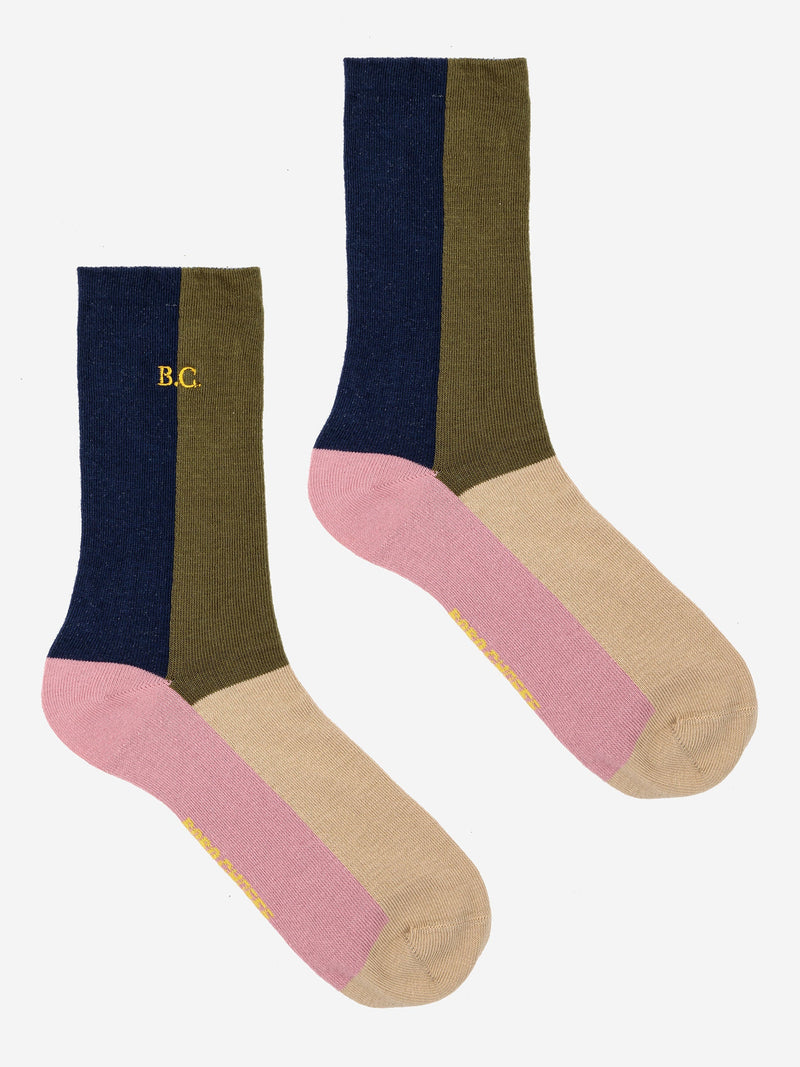 Socks Color Block 223ak026 198