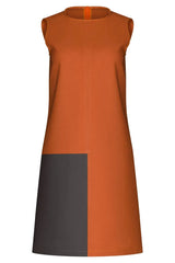 Bella Dress (Brick)