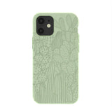 Sage Green Cacti iPhone 12/ iPhone 12 Pro Case