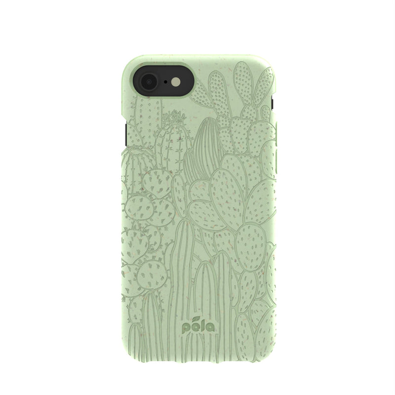Sage Green Cacti iPhone 6/6s/7/8/SE Case