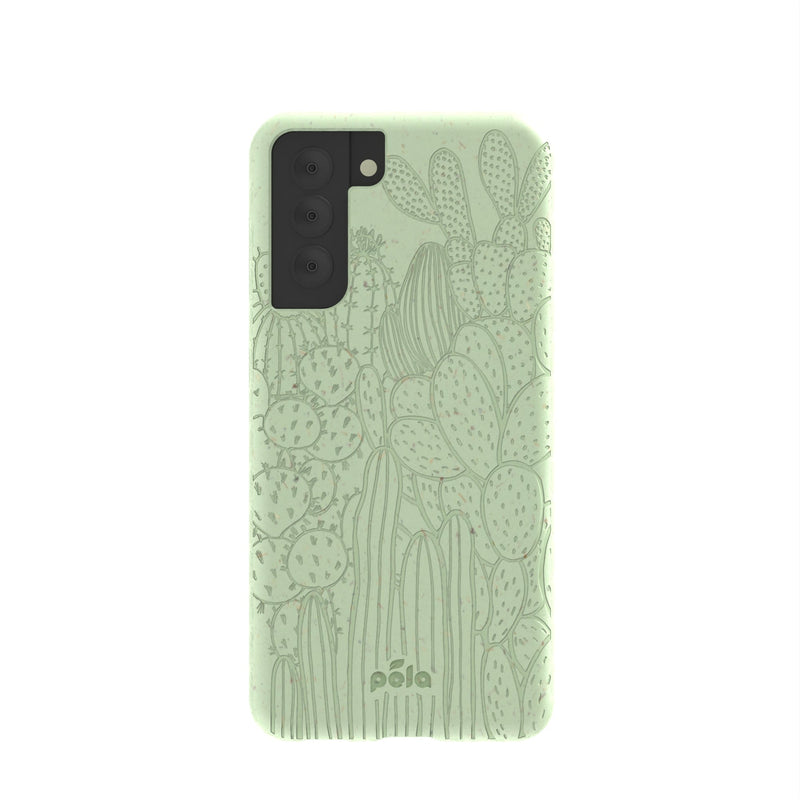 Sage Green Cacti Samsung Galaxy S21 Case
