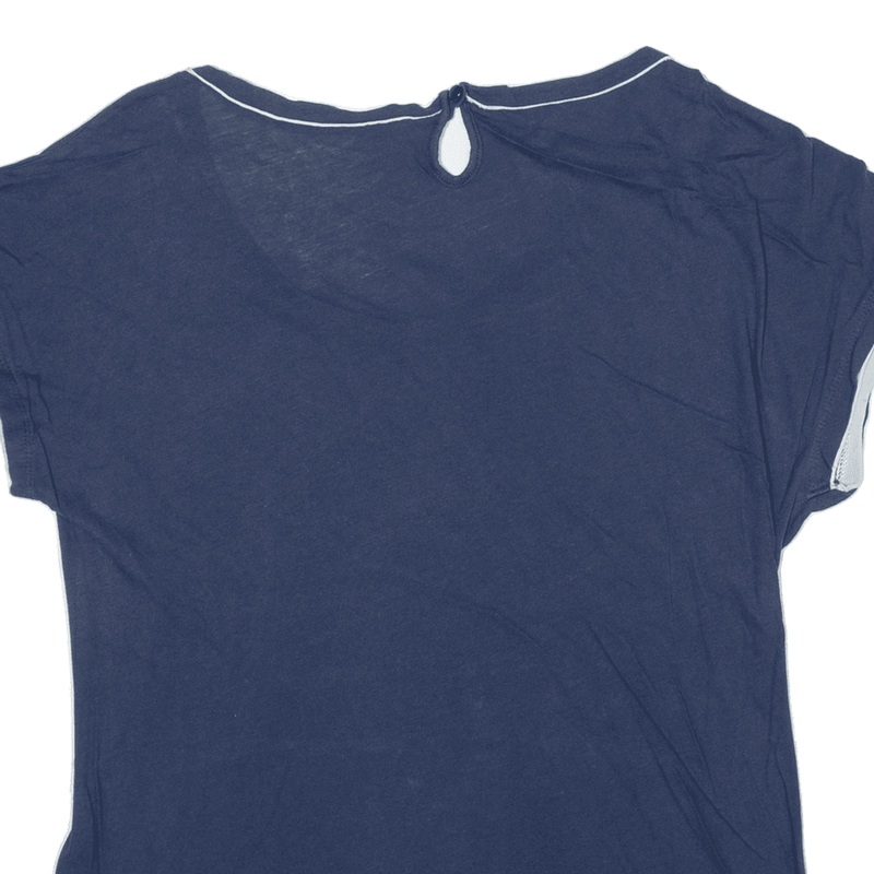 CHAMPION T-Shirt Blue Short Sleeve Womens M