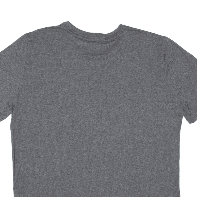 NIKE T-Shirt Grey Short Sleeve Mens L