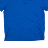 CALVIN KLEIN Polo Shirt Blue Short Sleeve Mens M