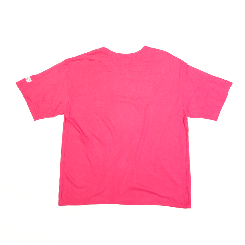 MAYBLUE T-Shirt Pink Short Sleeve Womens L