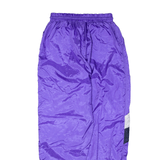 JOHA Track Pants Purple 90s Nylon Regular Straight Womens M W26 L30