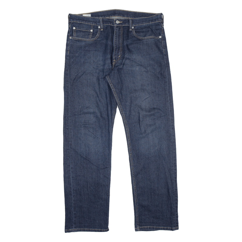 LEVI'S 505 Jeans Mens Blue Regular Straight Denim W36 L32