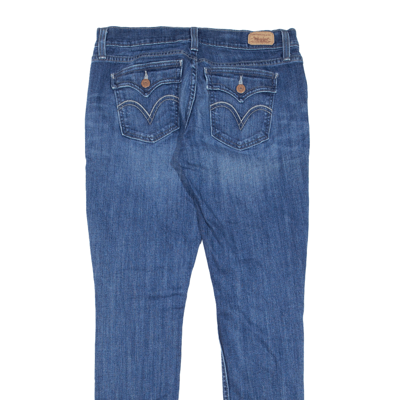 LEVI'S 524 Jeans Blue Denim Slim Skinny Womens W27 L28