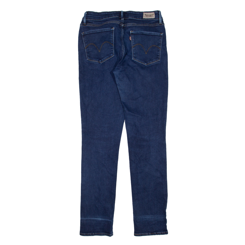 LEVI'S Mid Rise Jeans Blue Denim Slim Skinny Womens W26 L29