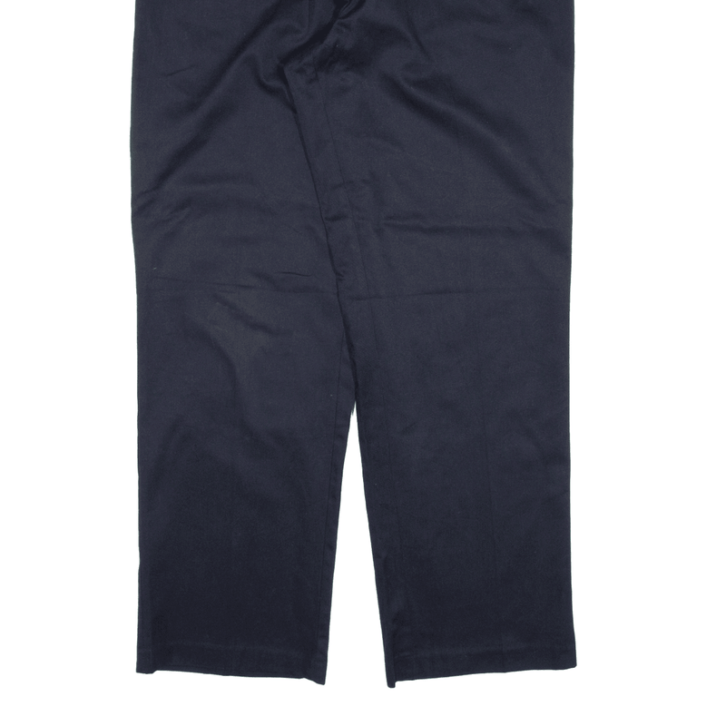 LEVI'S Dockers D3 Trousers Blue Classic Straight Mens W34 L30