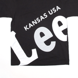 LEE Kansas T-Shirt Black USA Short Sleeve Mens M