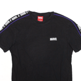MARVEL Avengers T-Shirt Black Short Sleeve Mens S