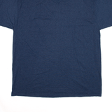 FRUIT OF THE LOOM T-Shirt Blue V-Neck Short Sleeve Mens XL