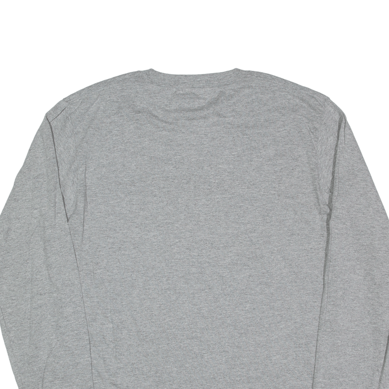 CHAMPION Beach And Tennis Club T-Shirt Grey Long Sleeve Boys XL