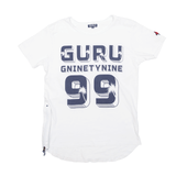 GURU 99 T-Shirt White Short Sleeve Womens M