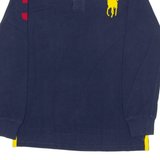 POLO RALPH LAUREN Polo Shirt Blue Long Sleeve Boys L