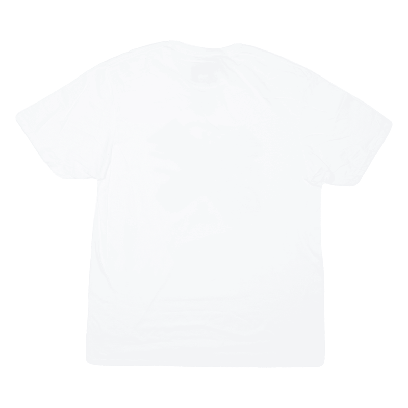 FANATICS NFL Times Square USA T-Shirt White Short Sleeve Mens L