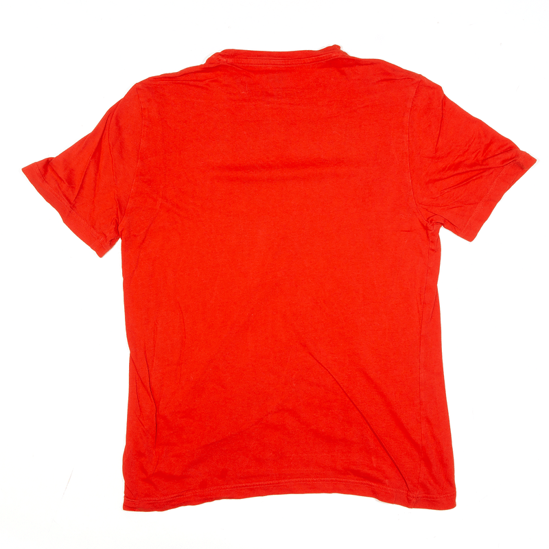 REEBOK T-Shirt Orange Short Sleeve Mens M