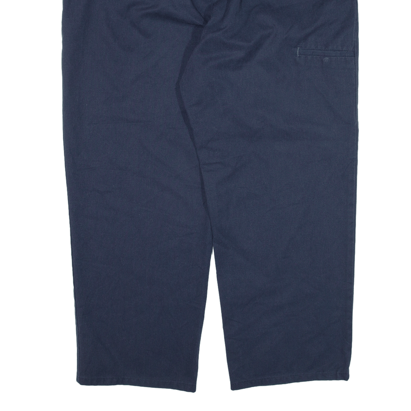 DICKIES Workwear Trousers Blue Regular Straight Mens W38 L28
