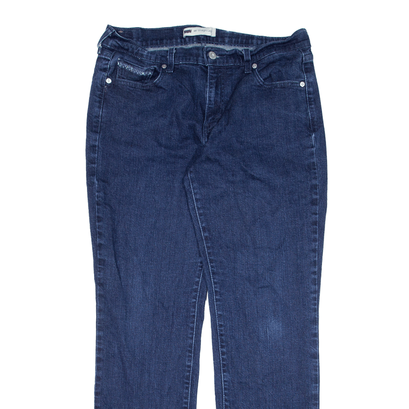 LEVI'S 505 Jeans Blue Denim Slim Straight Womens W31 L32