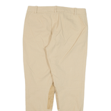RALPH LAUREN Trousers Beige Regular Tapered Womens W28 L26