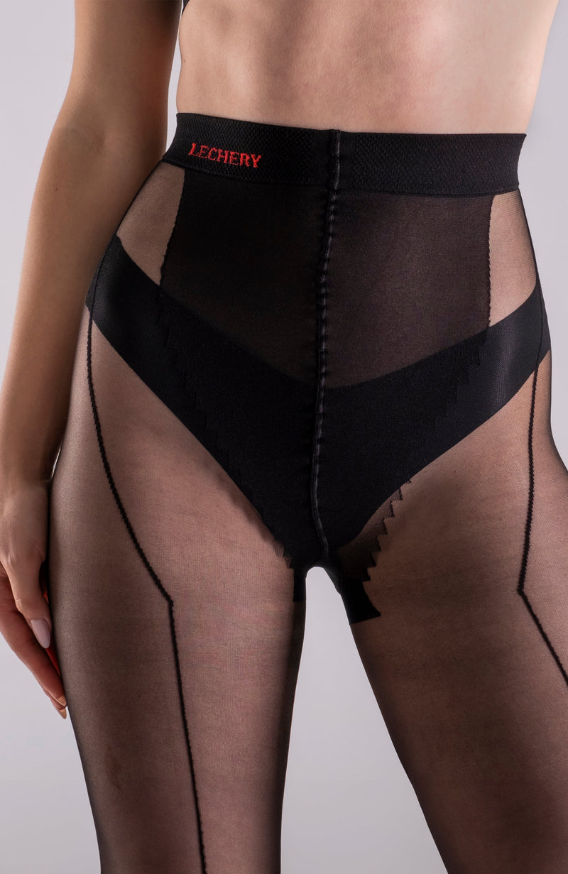 LECHERY® FRONT SEAM TIGHTS
