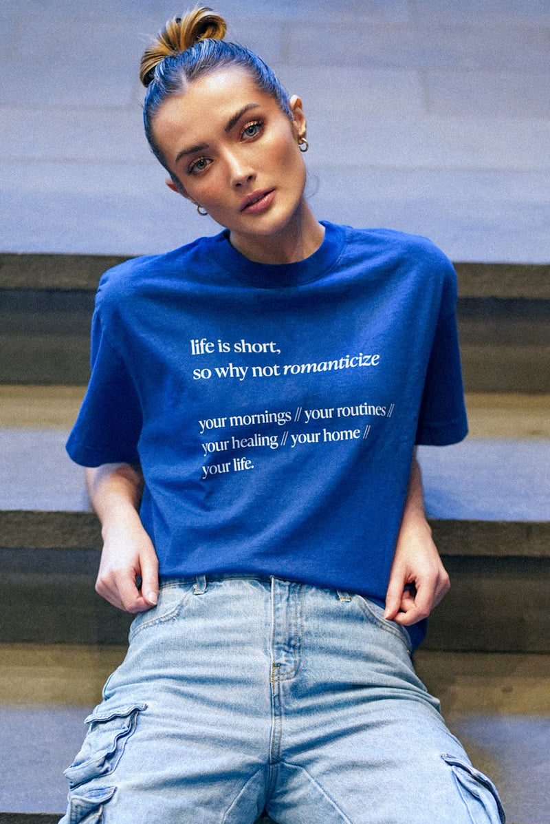 Romanticize Your Life Relaxed Tee