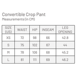 Convertible Crop Pant - Denim Chambray
