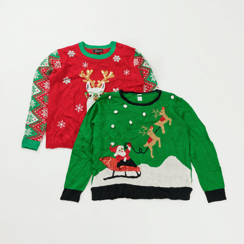 CHRISTMAS SWEATERS| SET OF 2