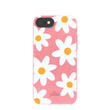Bubblegum Pink Daisy iPhone 6/6s/7/8/SE Case