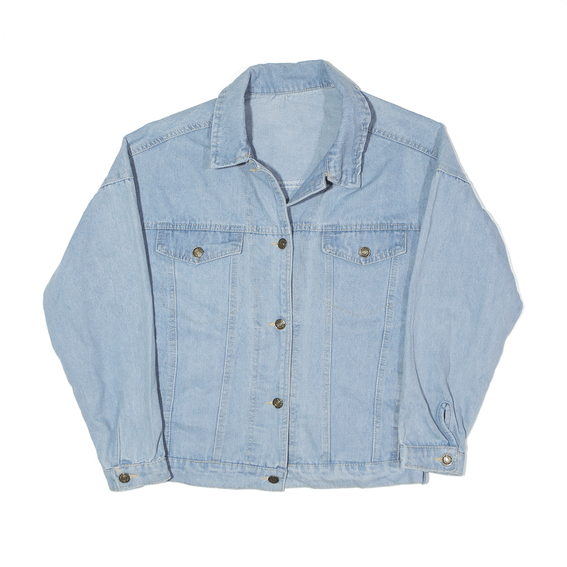 Jacket Blue Denim Womens M