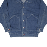 OHSARE Jacket Blue Relaxed Denim Womens L