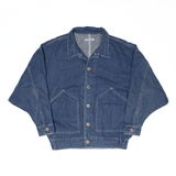 OHSARE Jacket Blue Relaxed Denim Womens L