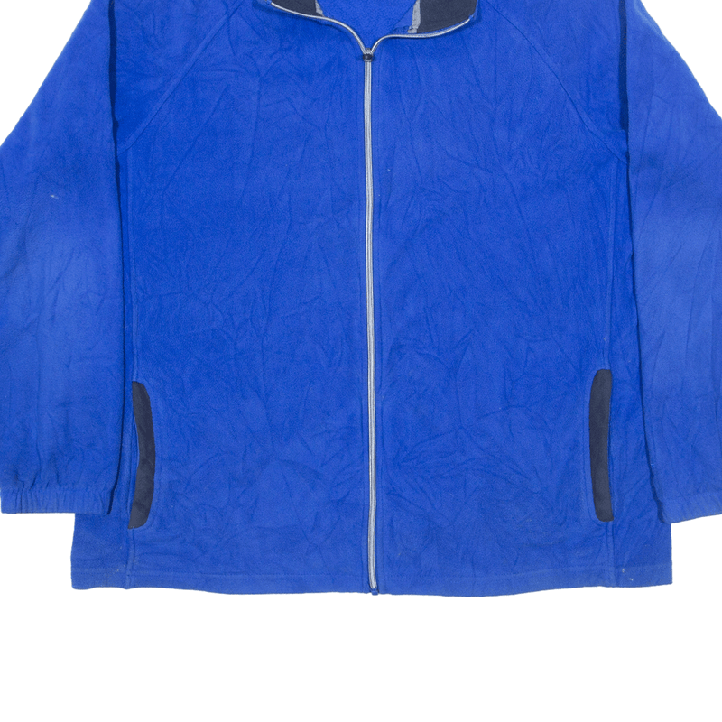 STARTER Fleece Jacket Blue Mens XL