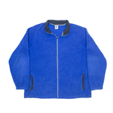STARTER Fleece Jacket Blue Mens XL