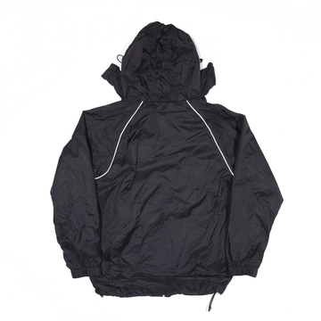 BIG TRAMP Jacket Black Hooded Rain Mens M – Cerqular