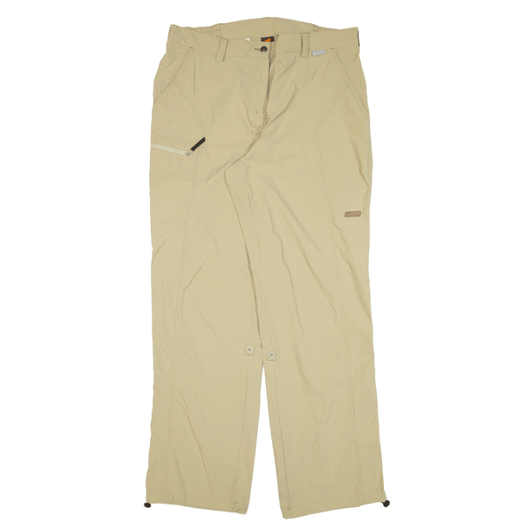 IGUANA Trousers Beige Relaxed Straight Mens W34 L31