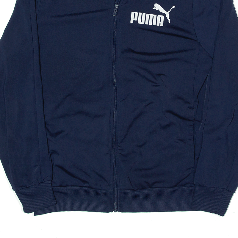 PUMA Track Jacket Blue Mens L