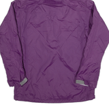 BERGHAUS Boys Rain Jacket Purple Hooded 10Y
