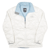 THE NORTH FACE Down Insulated Girls Quilted Jacket White XL