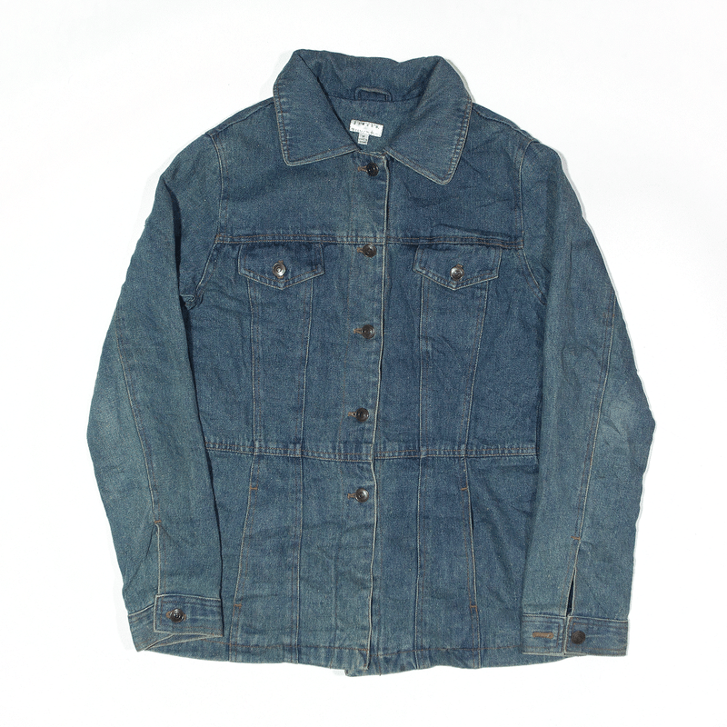 Vintage GIACCA Jacket Blue 90s Denim Womens M