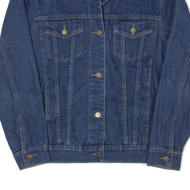 66GIRLS Jacket Blue Denim Womens M